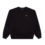 Pull ras du cou avec logo - Noir