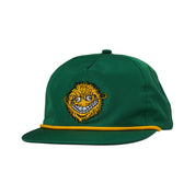 Grimple Snapback Hat - Dark Green/Orange