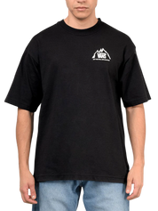 MTE Crestline SS T-Shirt - Black/White