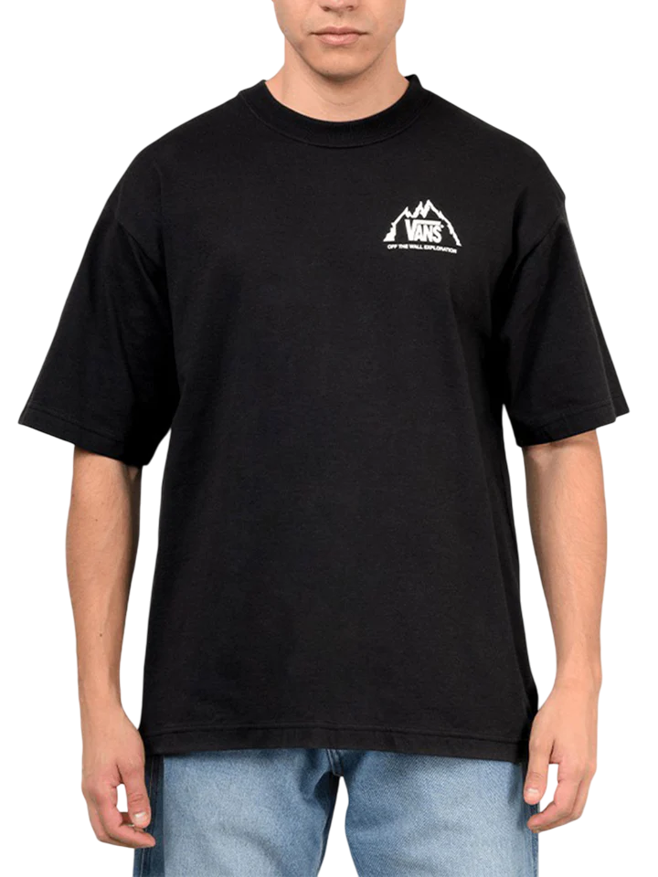 MTE Crestline SS T-Shirt - Black/White