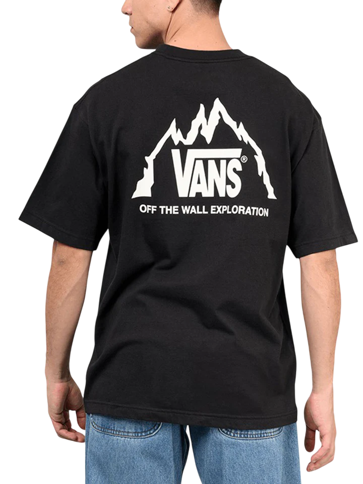 MTE Crestline SS T-Shirt - Black/White