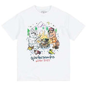 Winter 2021 Airbrush Tee - White