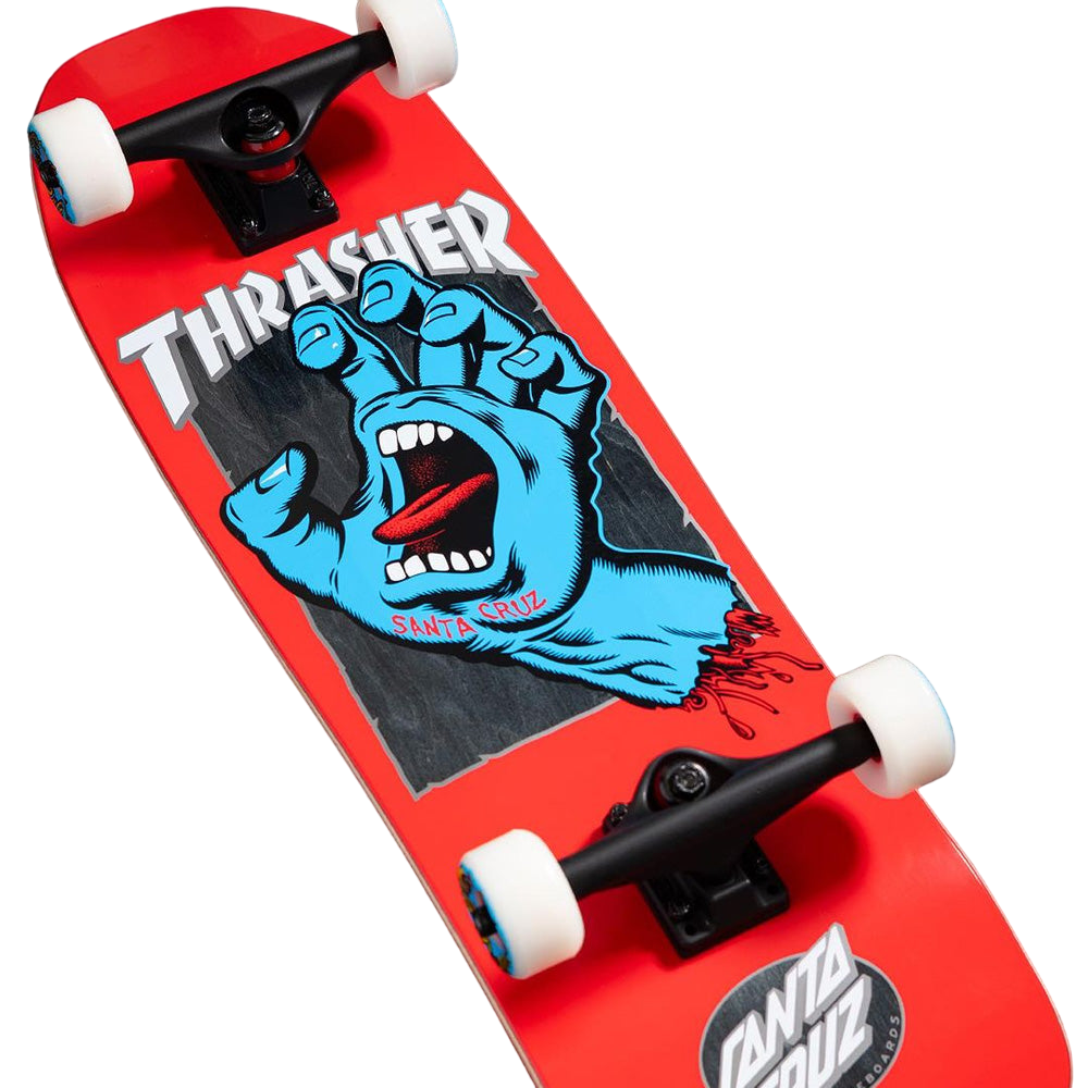 x Thrasher Screaming Cruiser en forme de main - 9,35" x 31,7"