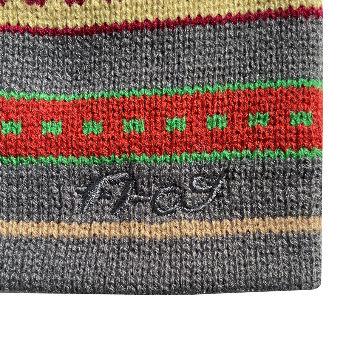 Lost Beanie - Grey/Orange