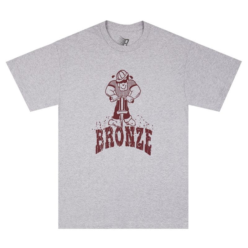 Jackhammer Tee - Heather Grey