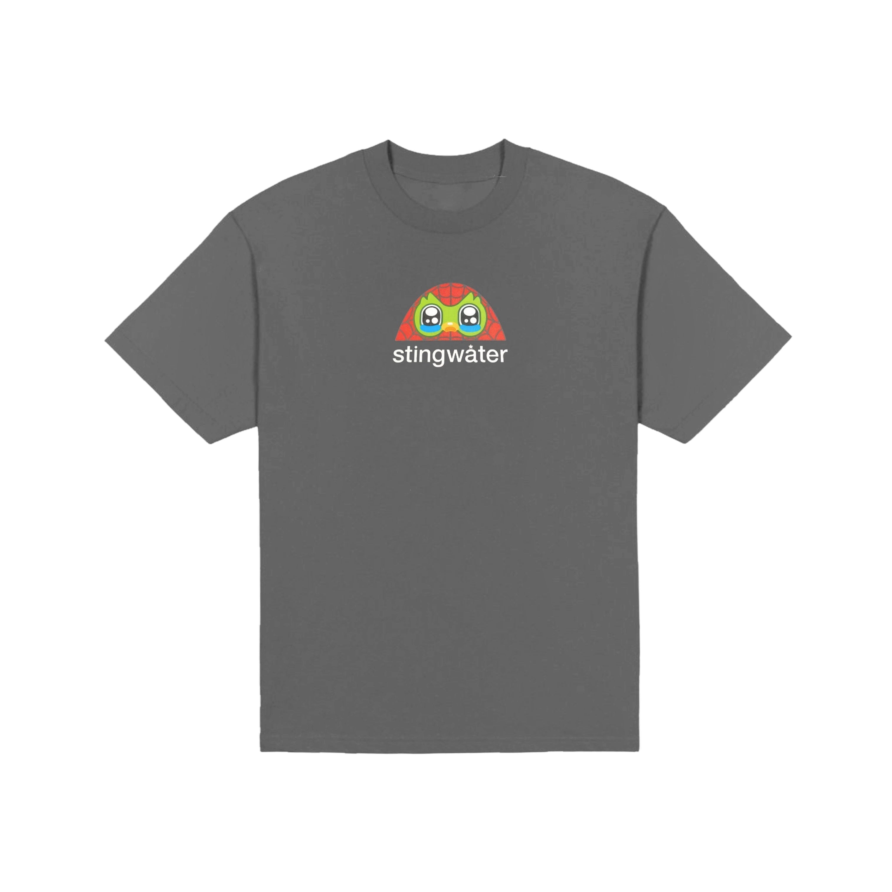 Crisis Owl T-Shirt - Metal Grey