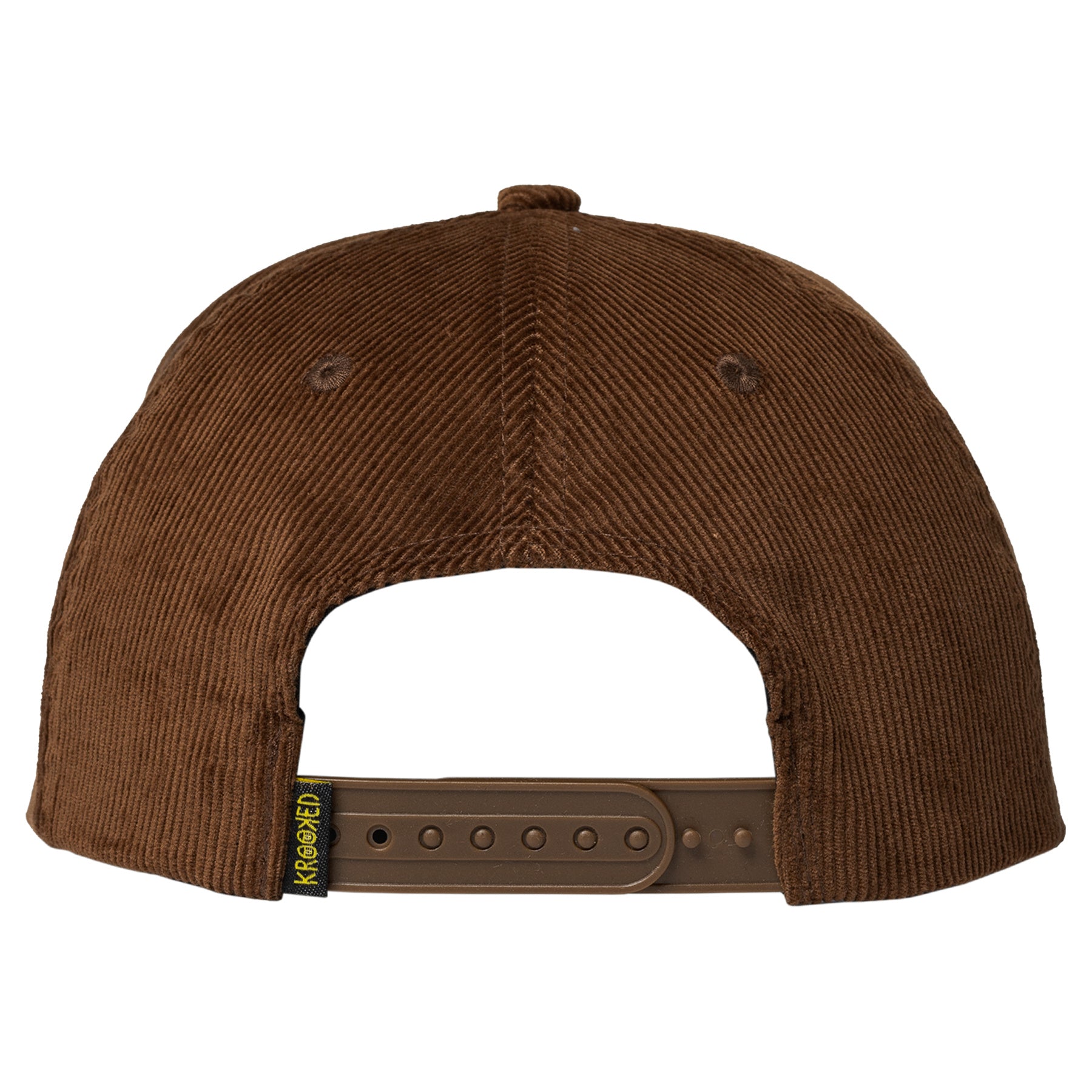 Shmoo Snapback Hat - Brown/Gold