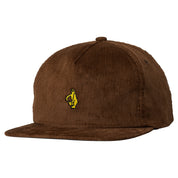 Shmoo Snapback Hat - Brown/Gold