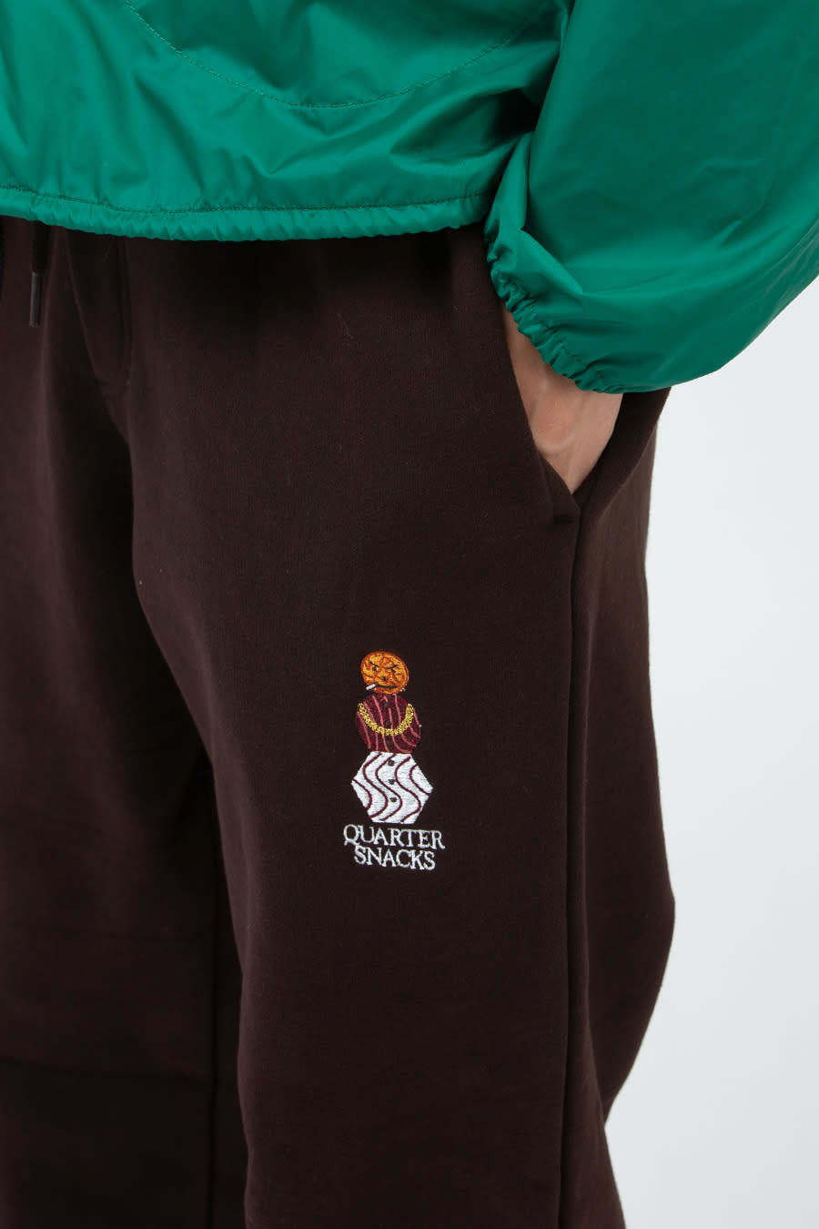 Snackman Sweatpants - Brown