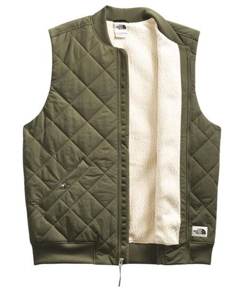 Cuchillo Insulated Vest - Burnt Olive Green/Bleached Sand