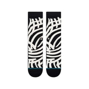 Mira Crew Socks - Black