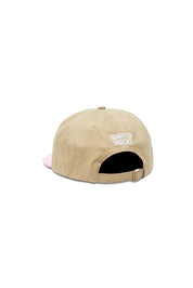 Track Club Cap - Tan/Pink