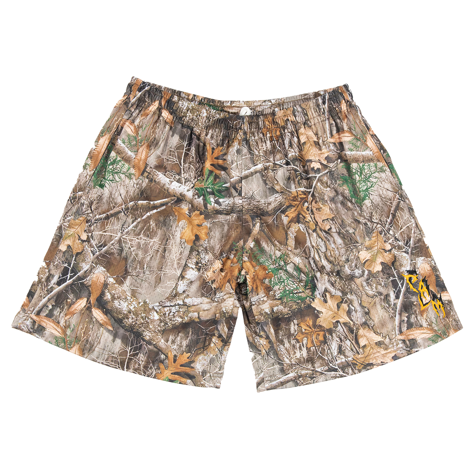 Nakkabre Embroidered Mesh Shorts - Real Tree