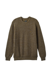 Landmark Crew Sweater - Heather Brown