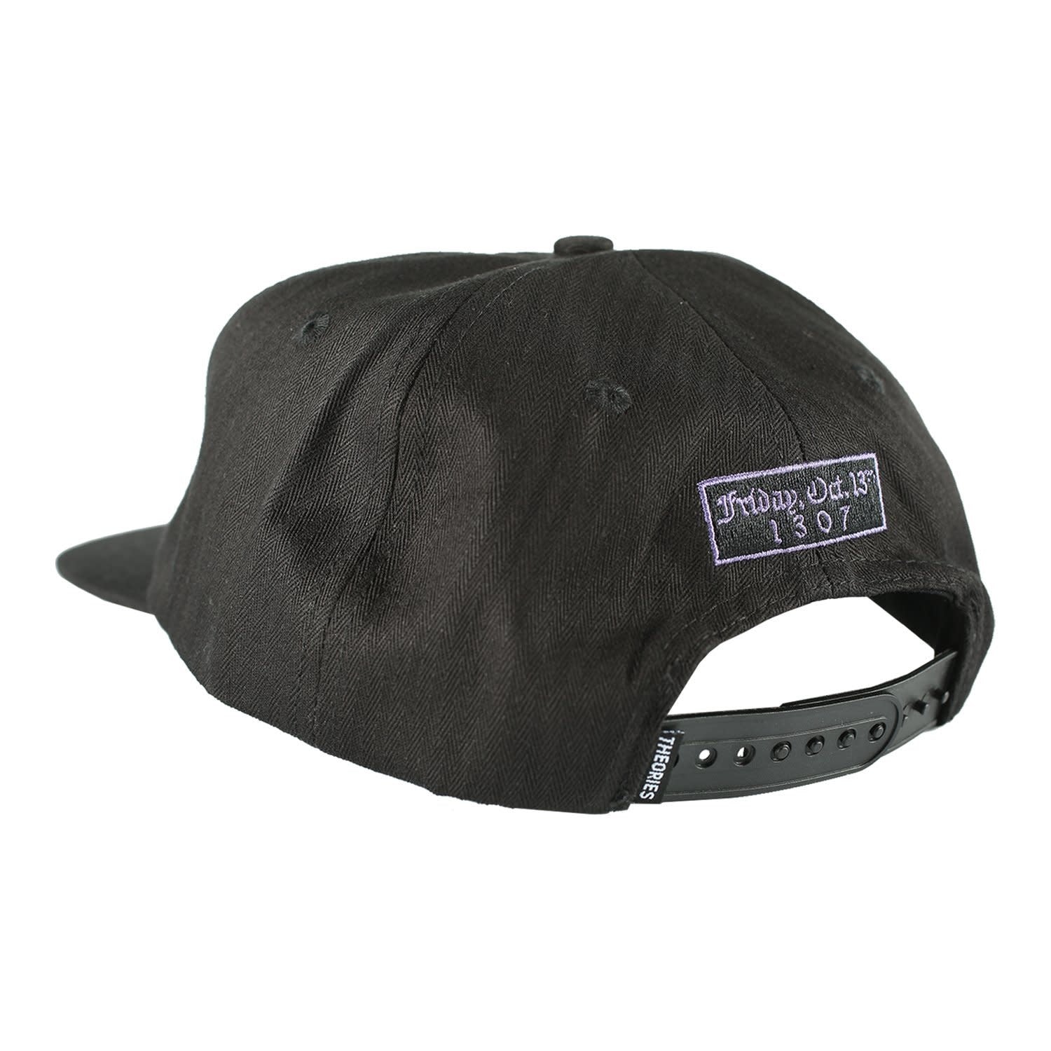 Secretum Herringbone Snapback - Black