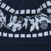 Bonnet Vine - Bleu marine/blanc