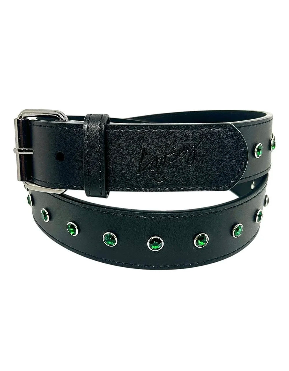Black Rhinestone Belt