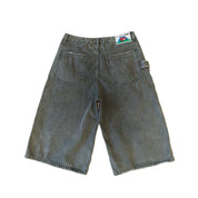 Big Groe Jean Shorts - Acid Black