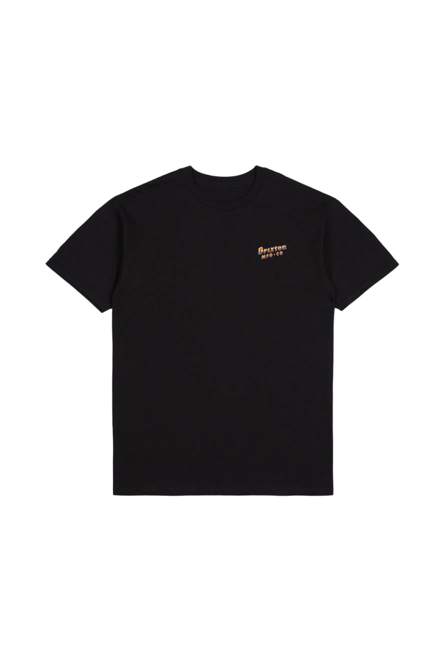 District S/S Standard Tee - Black Worn Wash