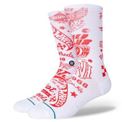 Hot Wheels Crew Socks - White