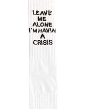 Crisis Chaussettes - Blanc