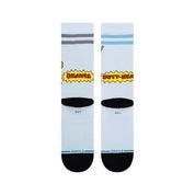 Beavis and Butthead Settle Down Crew Socks - Light Blue