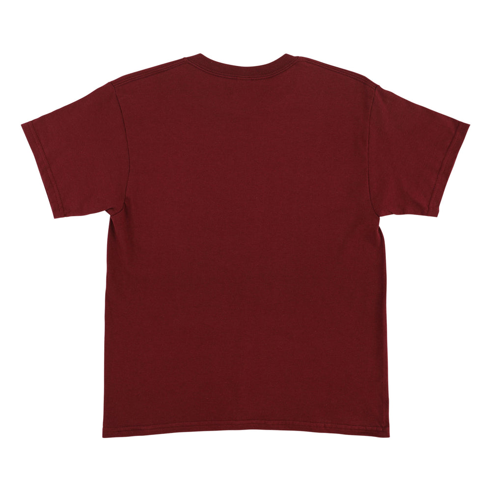 T-Shirt Youth Bar Logo - Marron
