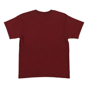 T-Shirt Youth Bar Logo - Marron