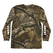 Independent x Realtree Bar Logo Long Sleeve T-Shirt - Realtree APX