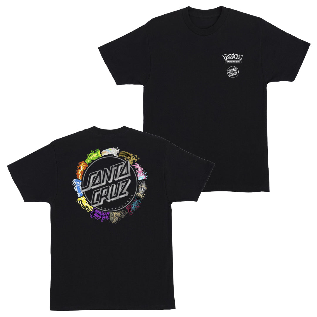 T-Shirt Pokemon Power Dot - Black
