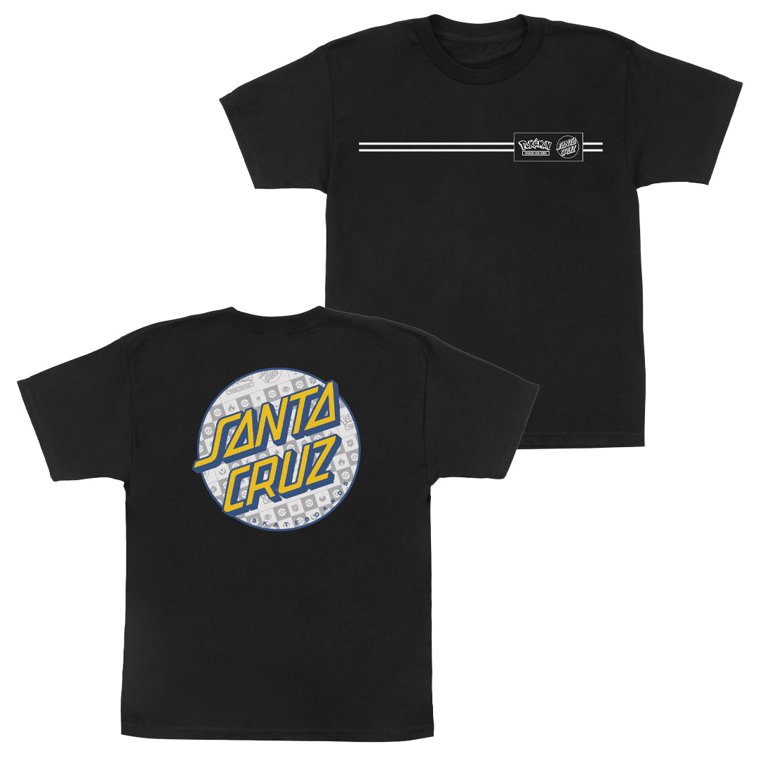 T-Shirt Junior Pokemon Energy Dot - Noir