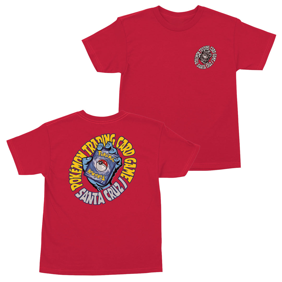 T-Shirt Junior Pokemon TCG Hand - Rouge