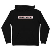 Youth Bar Logo Hoodie - Black