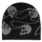 Tuque Spiral Skull - Noir