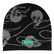 Tuque Spiral Skull - Noir