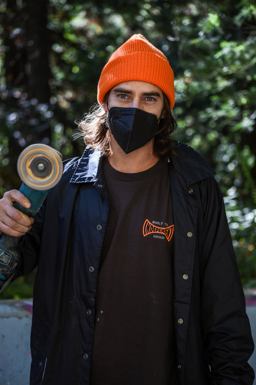 Tuque Built To Grind Waffle - Orange