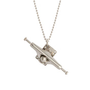 Truck Necklace - Silver