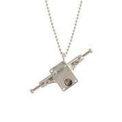 Truck Necklace - Silver