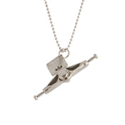 Truck Necklace - Silver