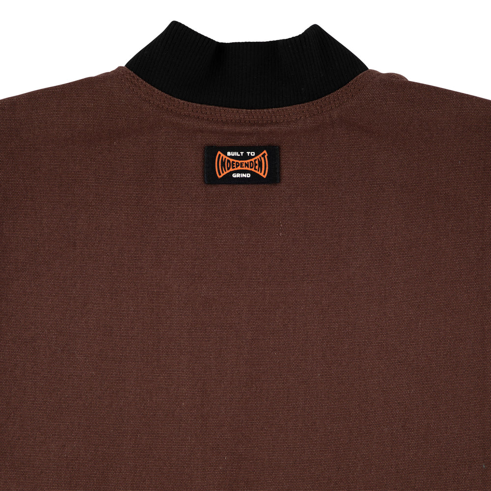 Veste en Toile Built To Grind - Chocolat