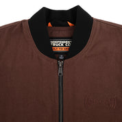 Veste en Toile Built To Grind - Chocolat
