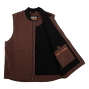 Veste en Toile Built To Grind - Chocolat