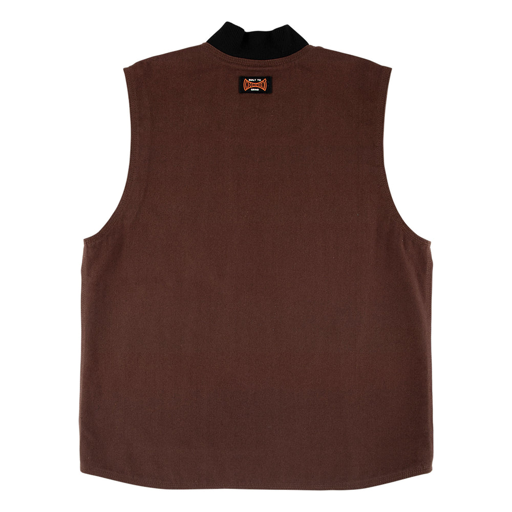 Veste en Toile Built To Grind - Chocolat