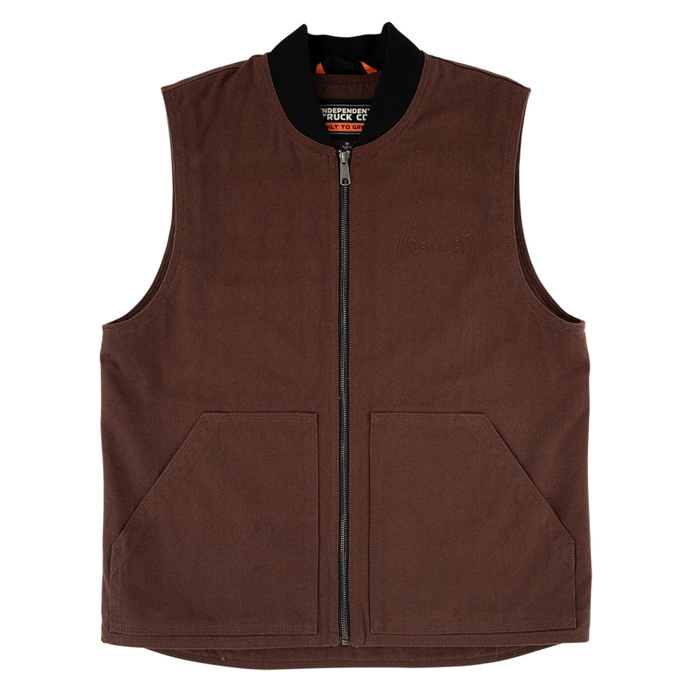 Veste en Toile Built To Grind - Chocolat
