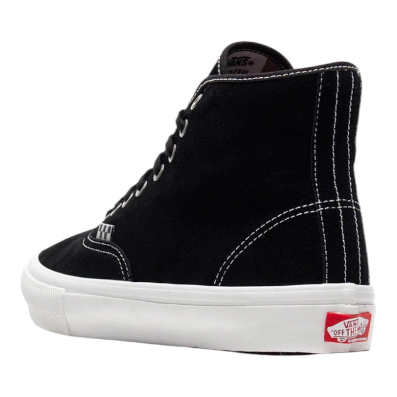 Skate Authentic High - Suède Noir