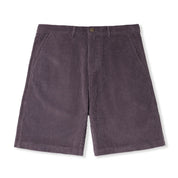 Chains Corduroy Shorts - Washed Grape
