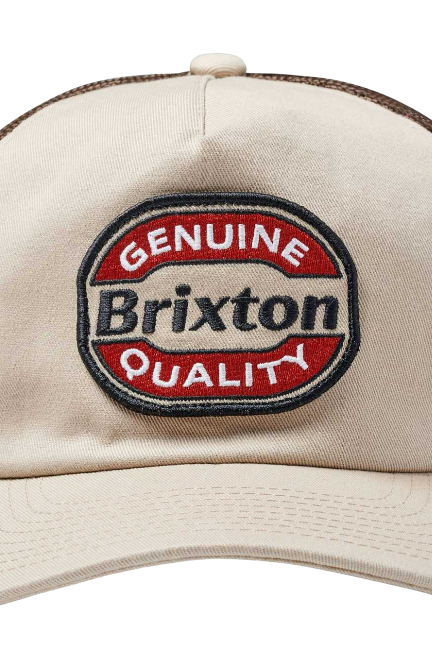 Keaton Netplus Trucker Hat - Sand/Sepia