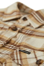 Bowery Flanelle - Blanc cassé/Sable/Brun pomme de pin
