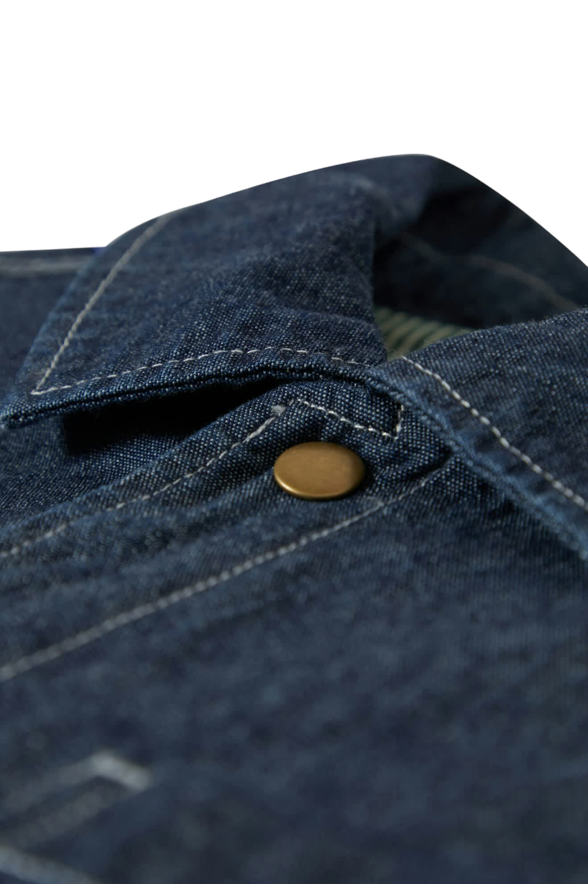 Assembly Reversible Chore Jacket - Indigo/Pine Needle/Whitecap