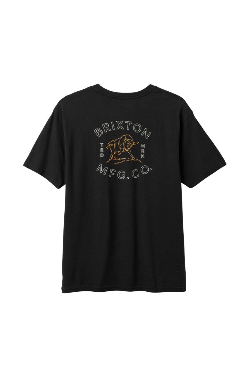 Bryden Relaxed Tee - Black Classic Wash